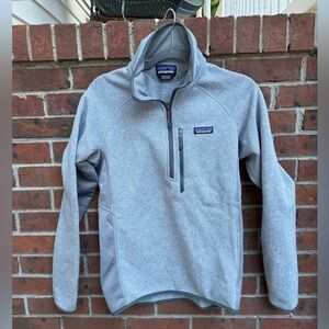 Patagonia Gray Grey Better Half Zip Sweater Size Small Men’s